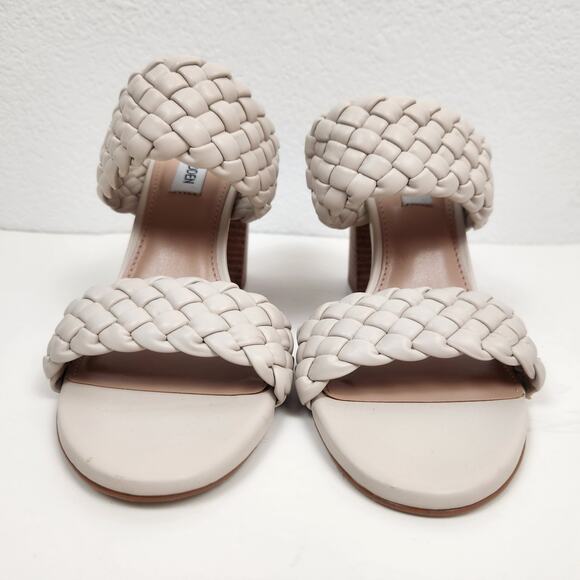 Steve Madden Women's Tielo Heeled Sandal in Cream Size 9.5 Excellent Condition - Picture 5 of 10